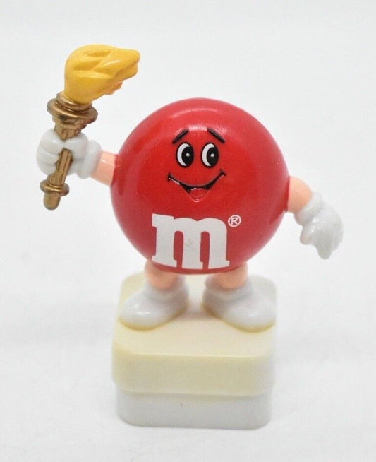 M&M's Red Character Olympic Torch Cake Topper 1991