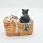 Peter Fagan A Stitch In Time HS417 Cat Figurine/ Statue/ Ornament