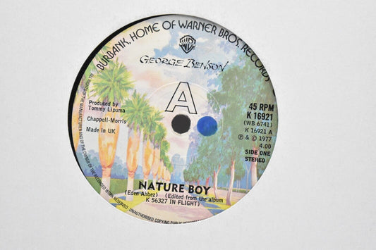 George Benson Nature Boy 7" Vinyl Single 1977