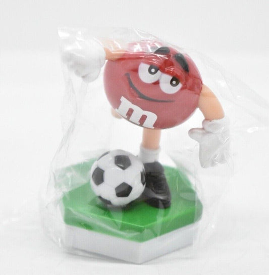 M&M's Red Character Footballer Cake Topper Sealed