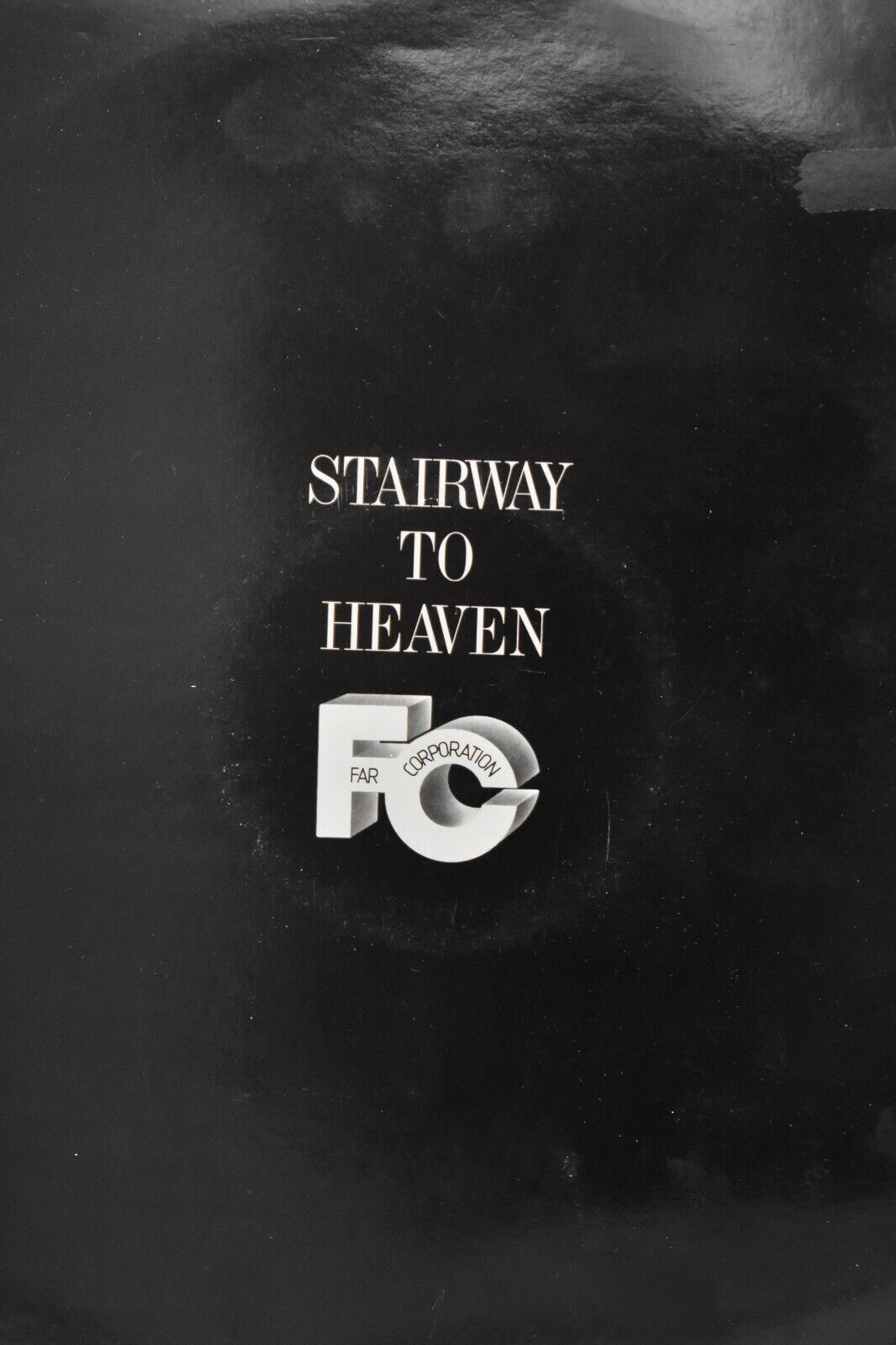 Far Corporation Stairway to Heaven 12" Vinyl Single Record 1985