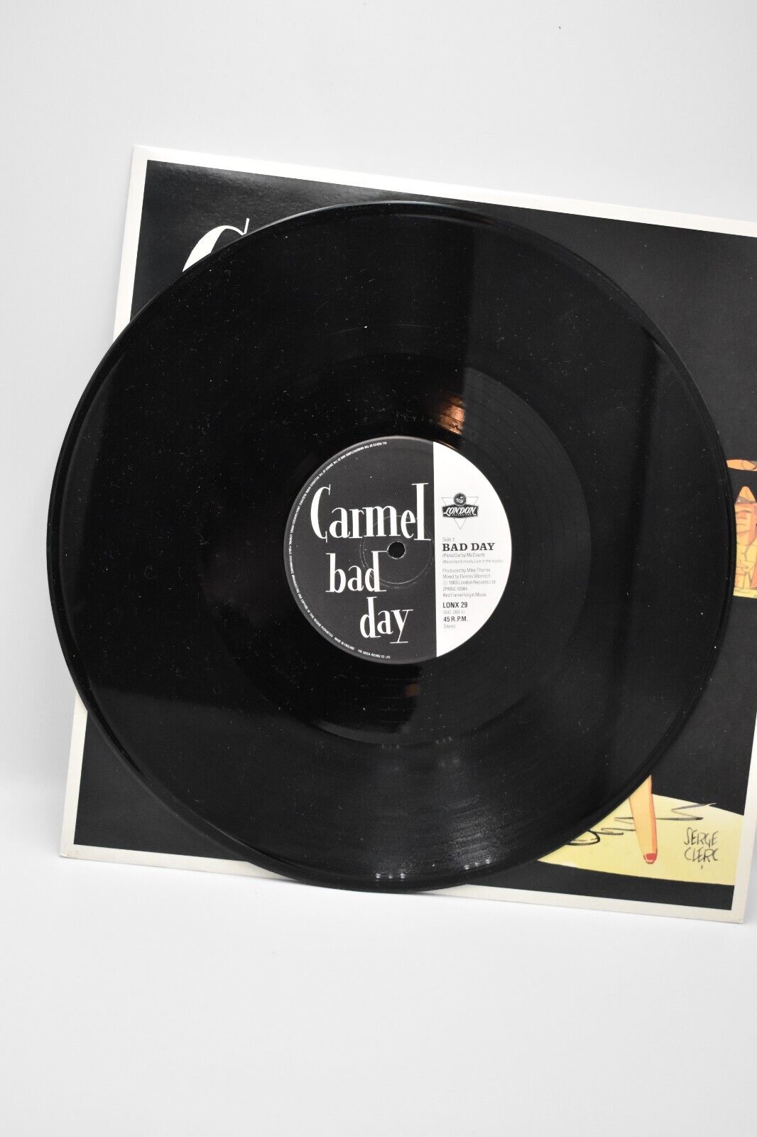 Carmel Bad Day 12" Vinyl Record Single 1983