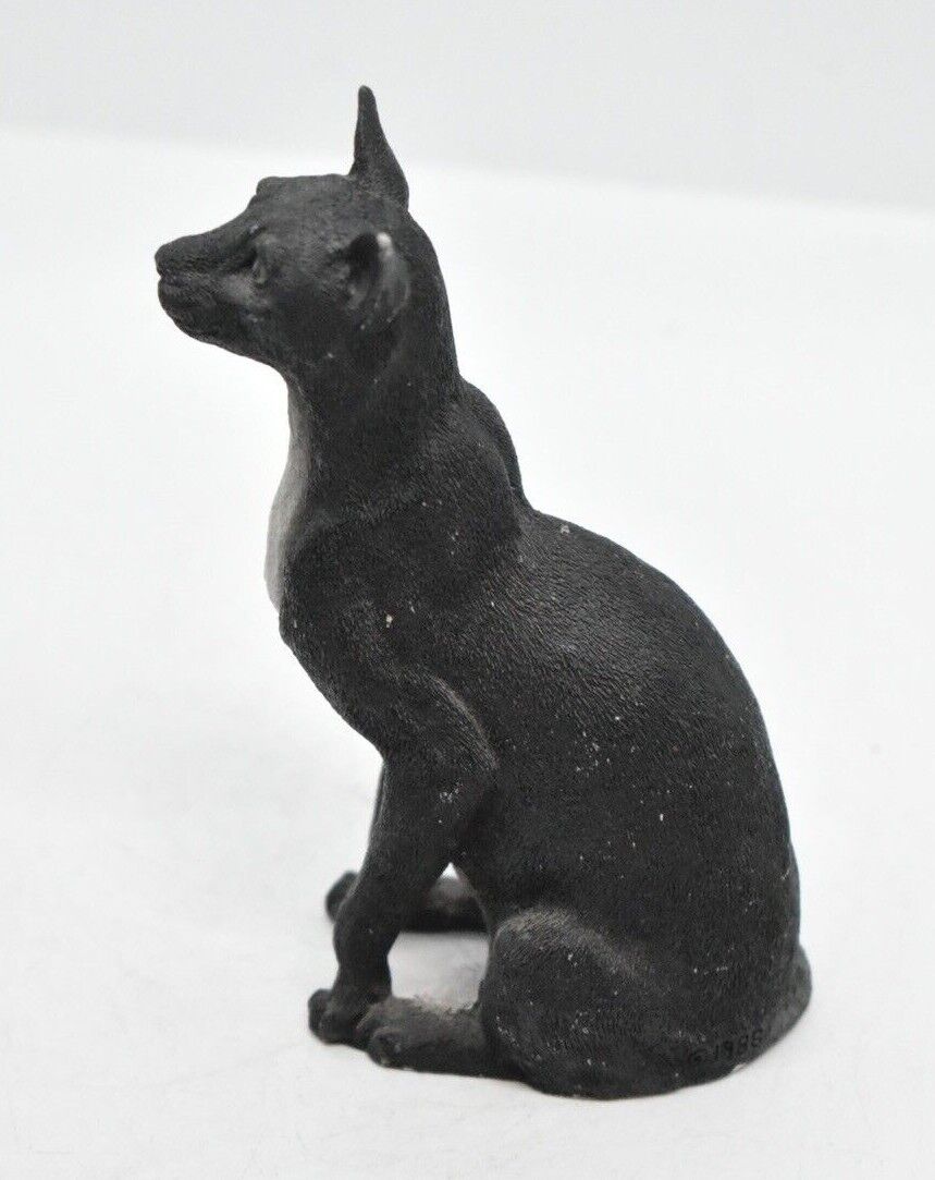 Vintage 1988 Castagna Black Cat Figurine/ Statue/ Ornament