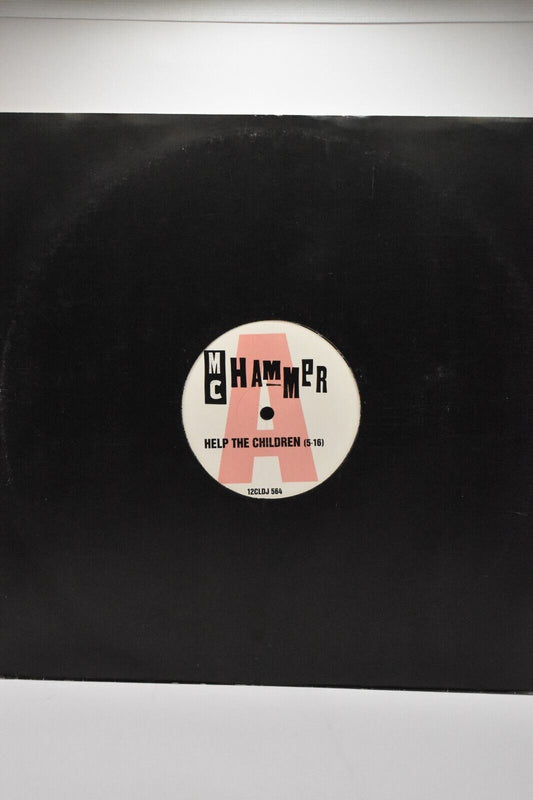 MC Hammer Help The Children 12" Vinyl Single 1990 Promo