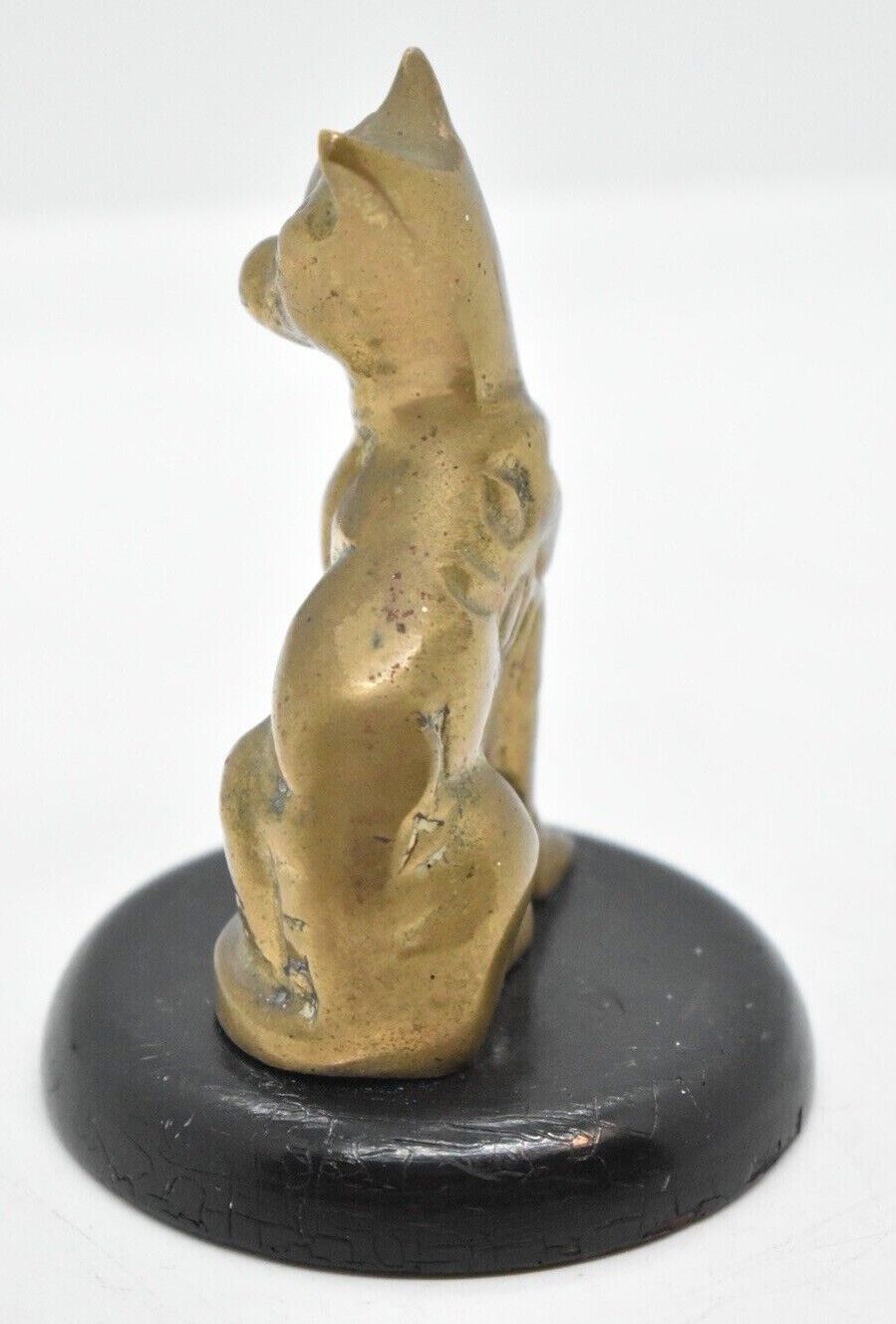 Vintage Brass Siamese Cat Figurine/ Statue/ Ornament