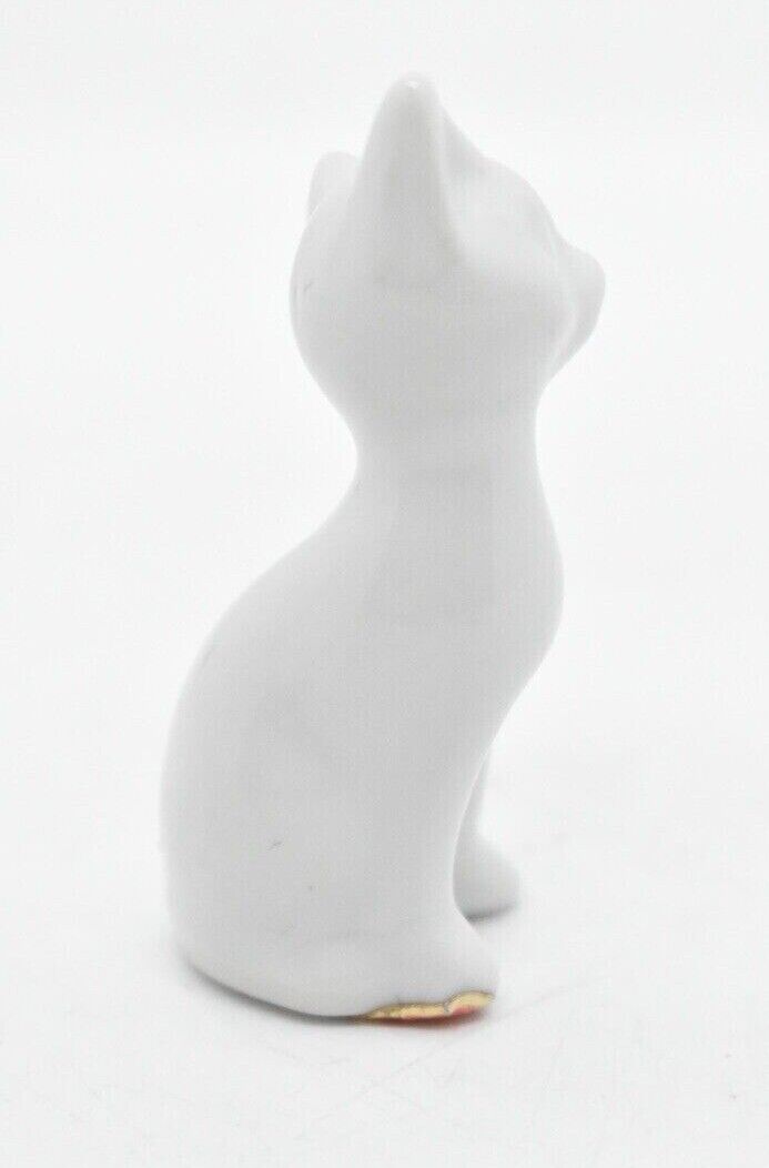 Vintage White Siamese Cat Figurine/ Ornament/ Statue