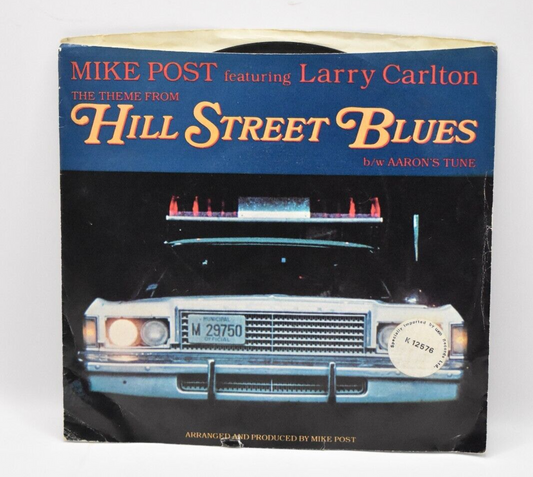 Mike Post Featuring Larry Carlton Hill Street Blues 7" Vinyl Single 1981