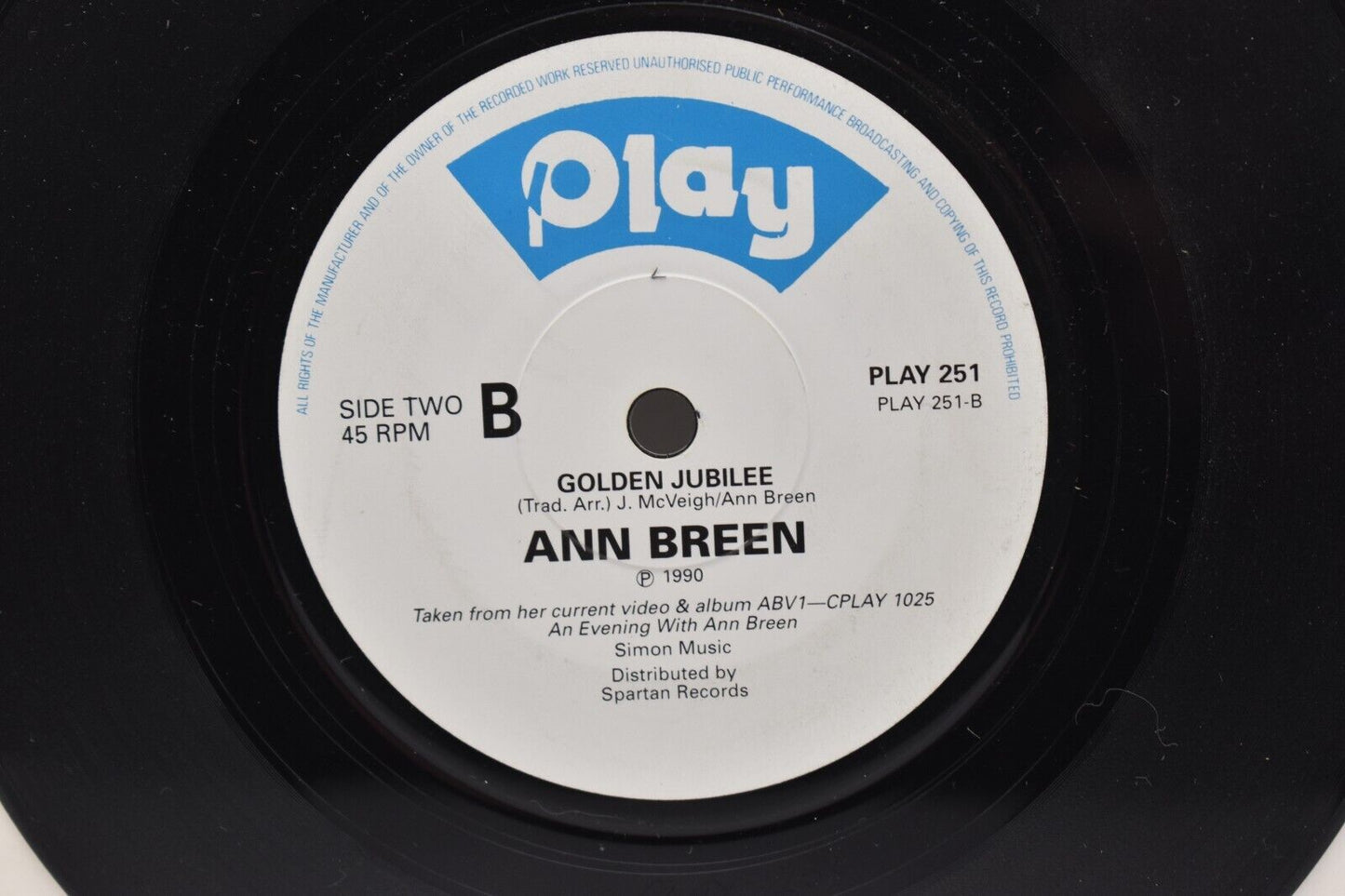 Ann Breen If Those Lips Could Only Speak 7" Vinyl Single 1990