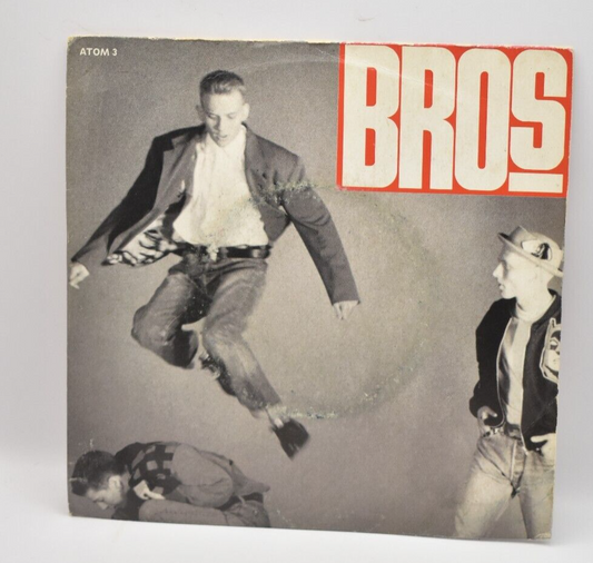 Bros Drop The Boy UK 7" Vinyl Record Single 1988 ATOM3