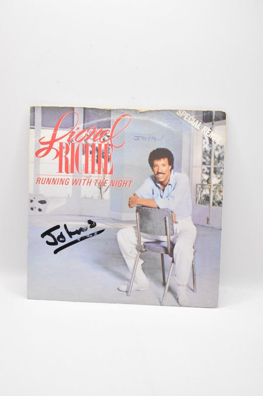 Lionel Ritchie Running With The Night 7" Vinyl Single 1983